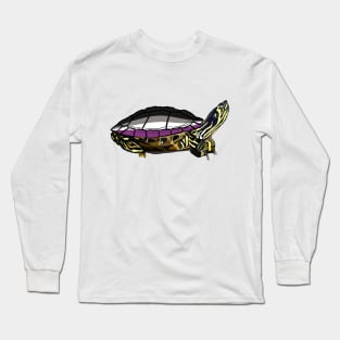 Asexual Pride Turtle Long Sleeve T-Shirt